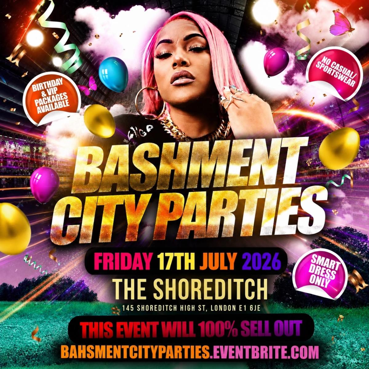 Bashment City Parties