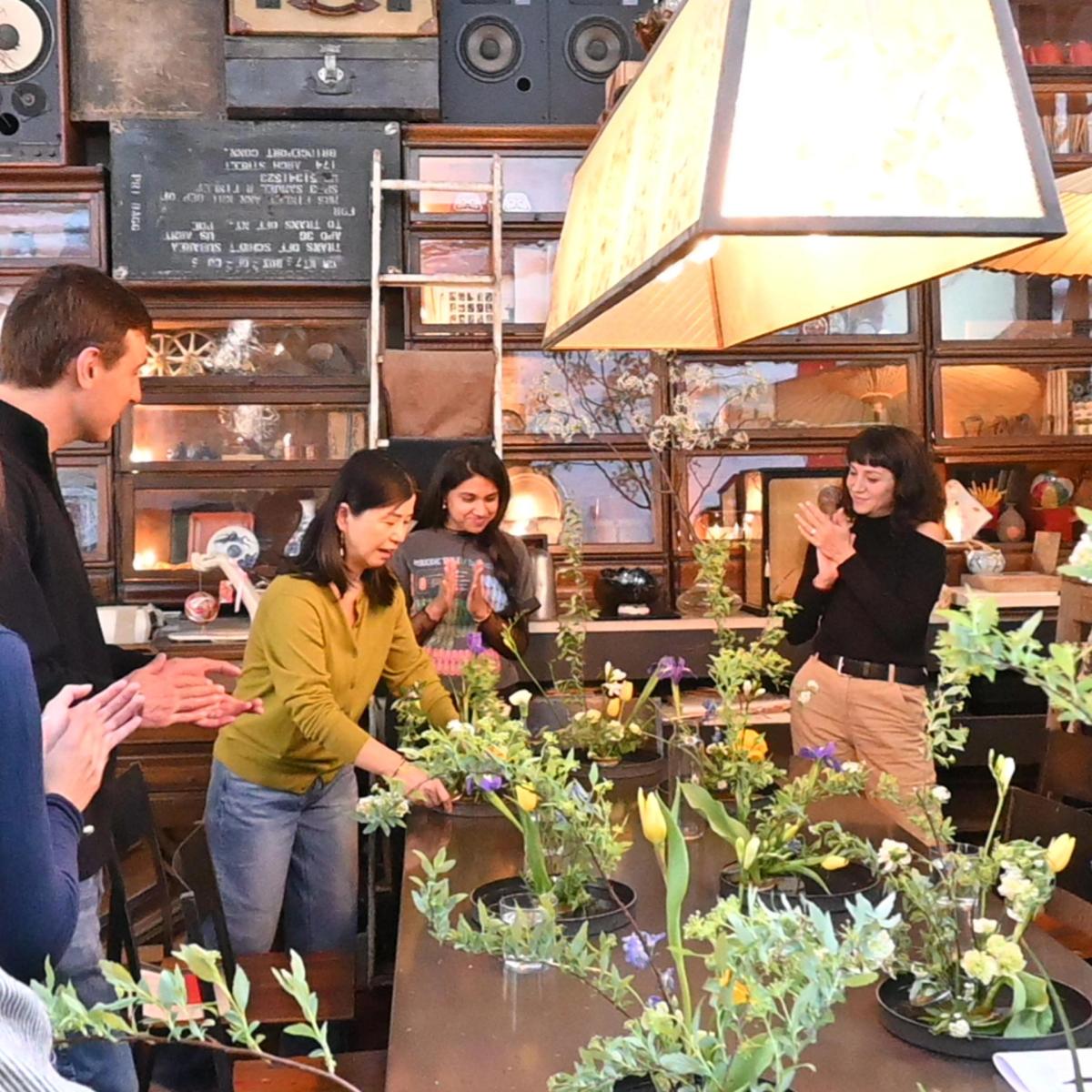 YOHAKU EXPERIENCE — Ikebana × Sake × Soba