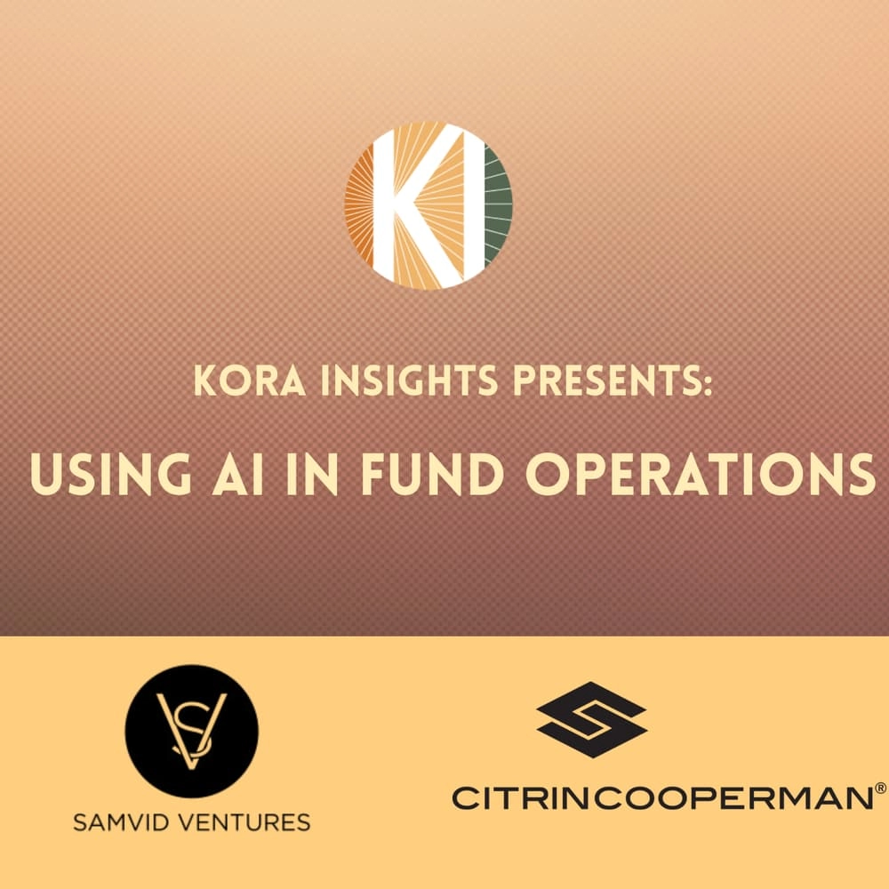 Using AI in Fund Operations | A GP-LP Mixer & Workshop