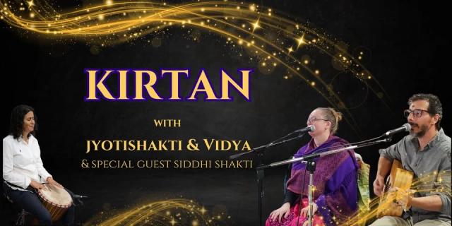 Kirtan with Jyotishakti, Vidya & Siddhi Shakti @ Hum Studio - Dee Why