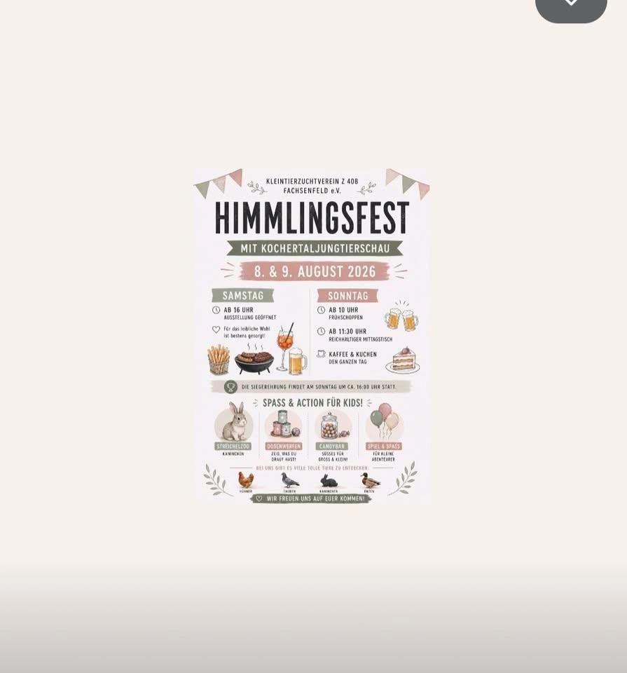 Himmlingsfest mit Kochertaljungtierschau