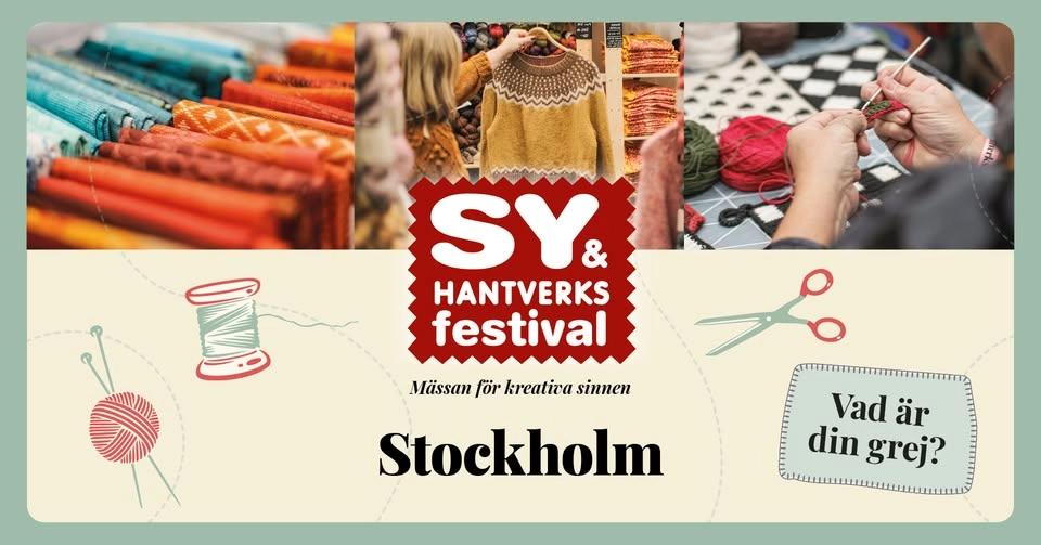 Sy- & Hantverksfestivalen - Stockholm 23-25 oktober 2026