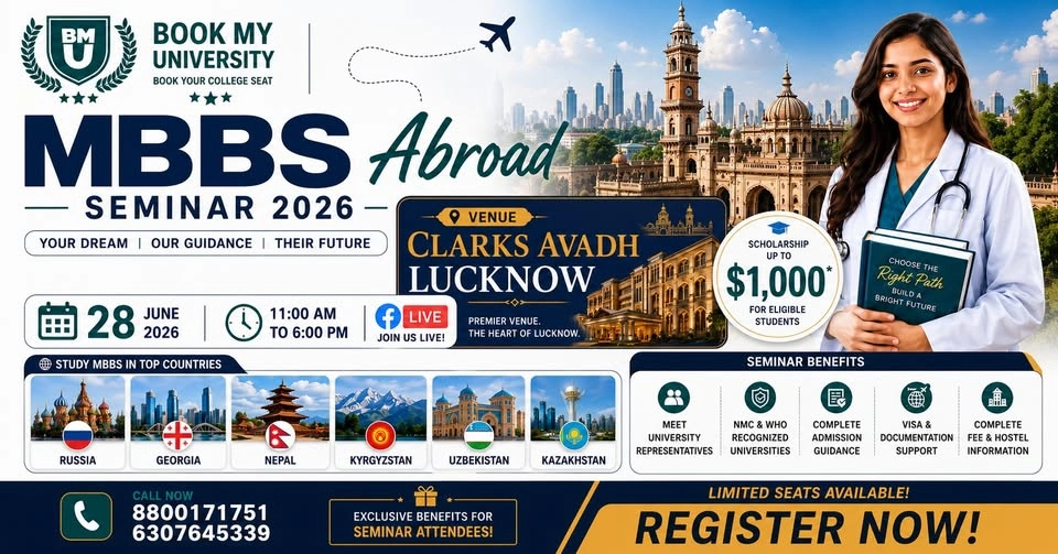 MBBS ABROAD SEMINAR | Lucknow