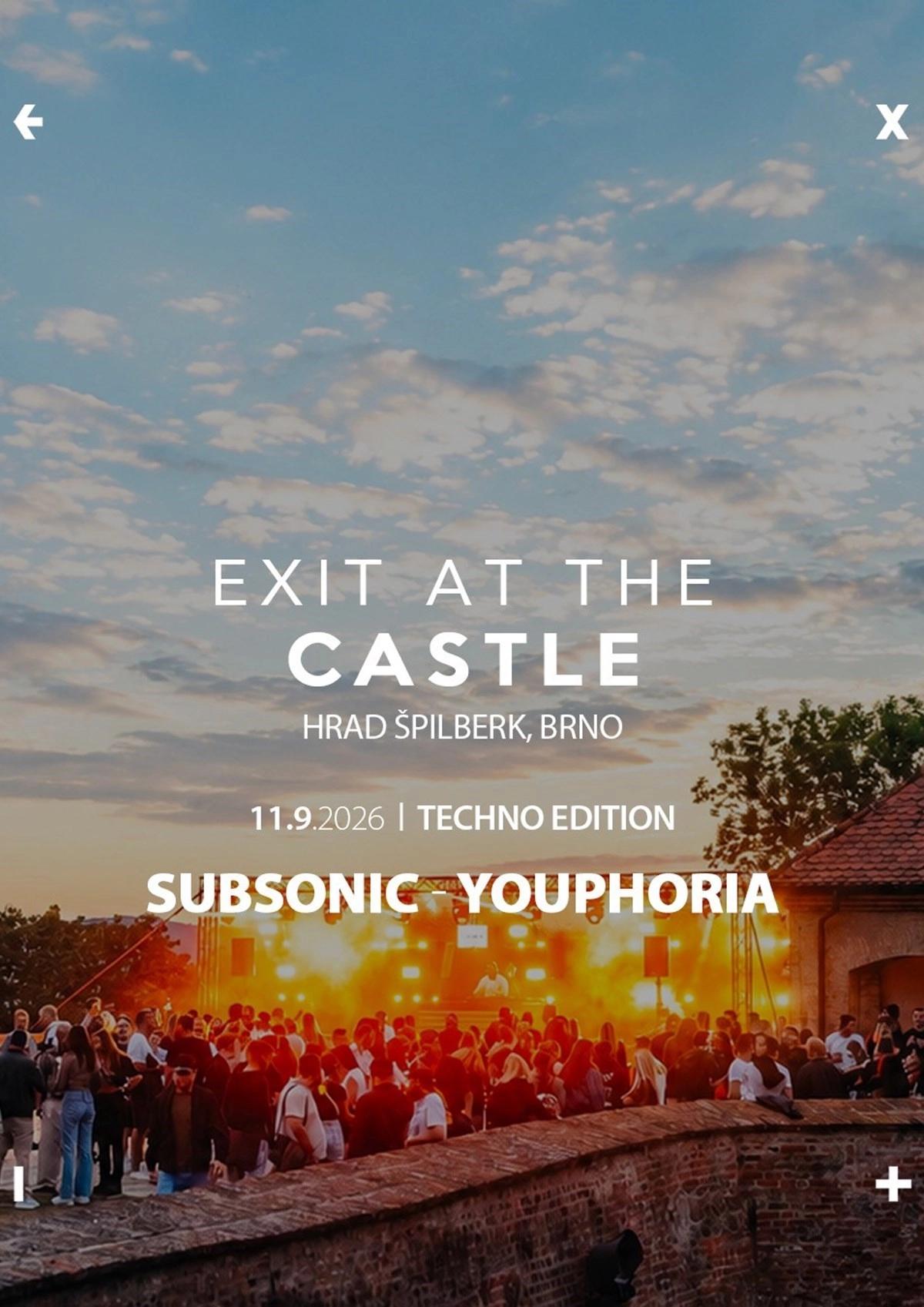 EXIT At The Castle | Hrad Špilberk, Brno | DnB edition