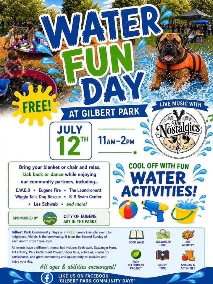 Free! Water Fun Day at Gilbert Park