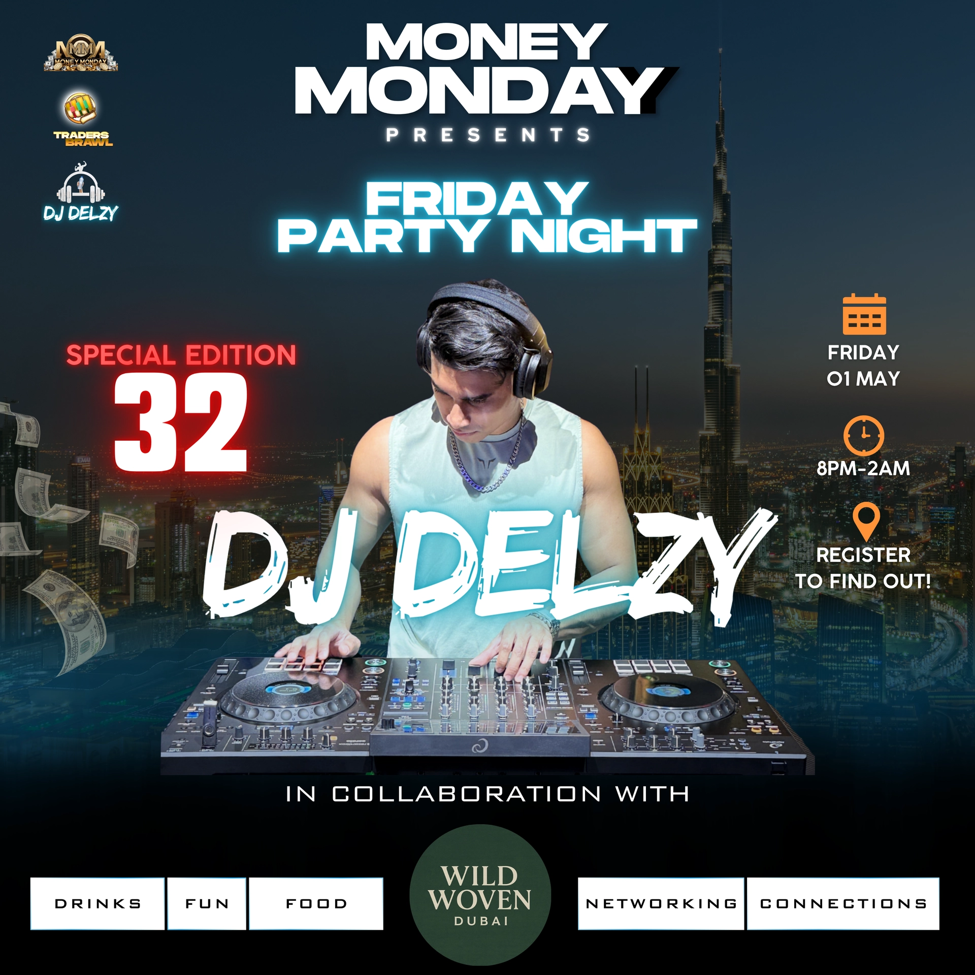 Money Monday Dubai #32 - A Friday Party Night! 🎉