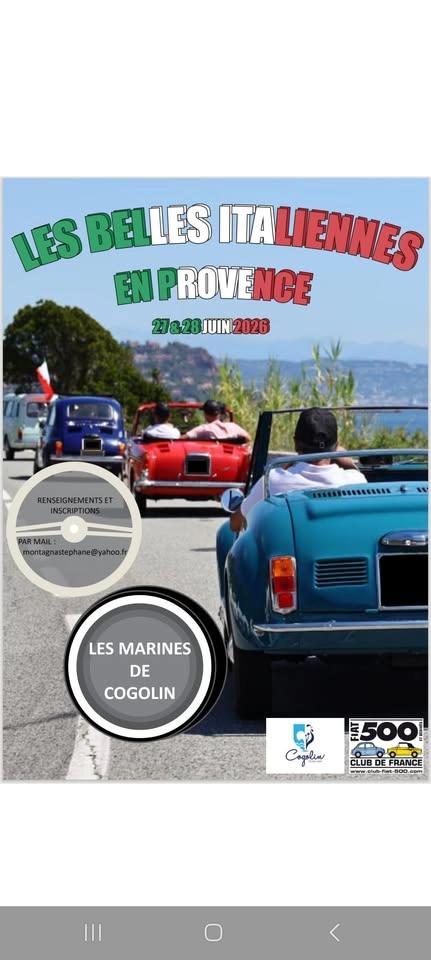 les belles italiennes en Provence