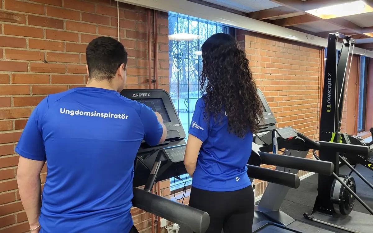 Ungdomsinspiratör i gymmet för dig 13–19 år