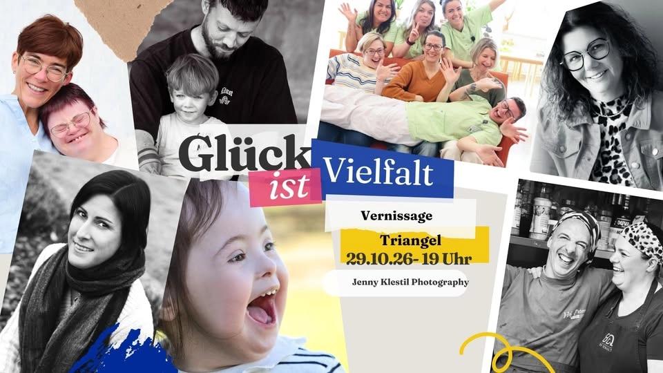 Vernissage - Ausstellung " GLÜCK IST VIELFALT "