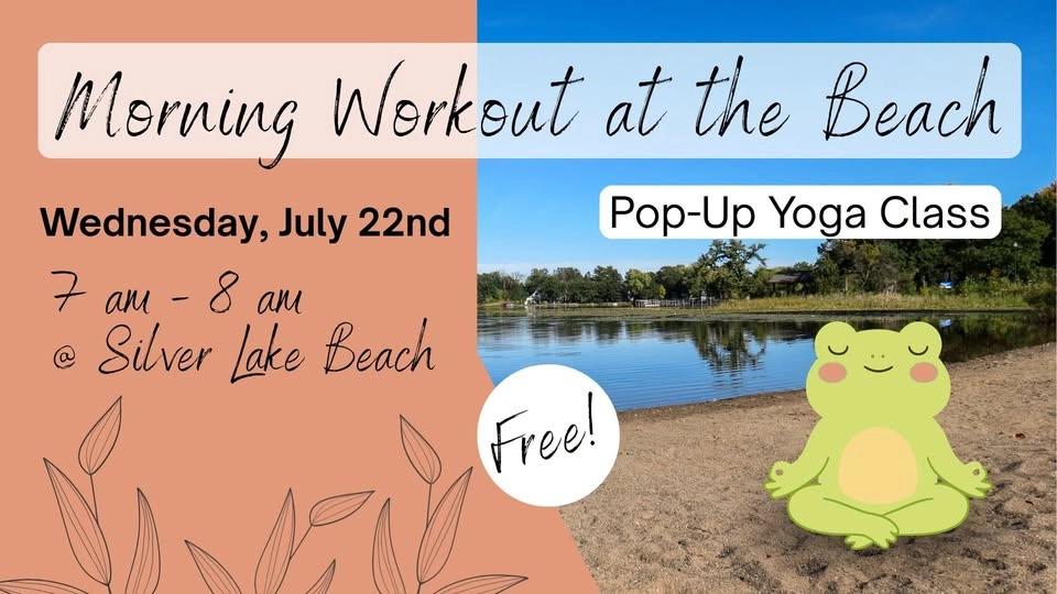 Free Morning Yoga @the Beach🧘♀️