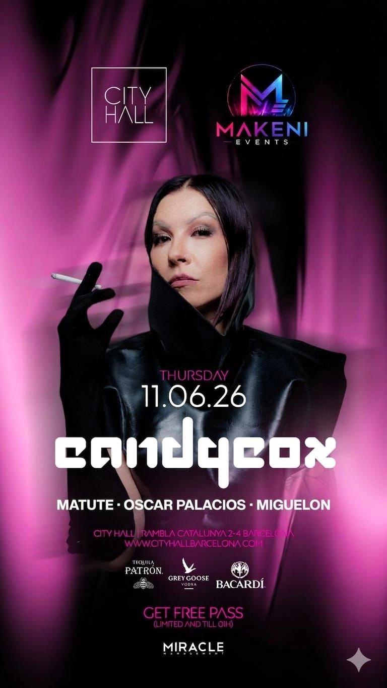 City Hall pres. MAKENI EVENTS x CANDYCOX
