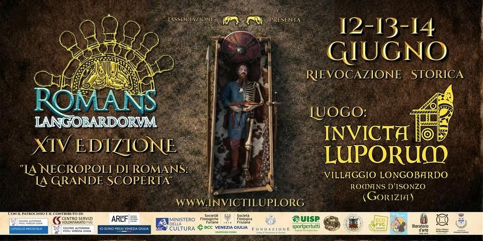 Romans Langobardorum - rievocazione storica 12-13-14 giugno 2026 - XIV edizione