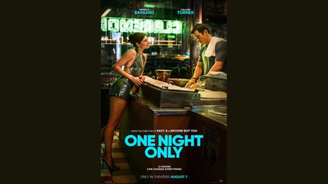 🎬Movie: One Night Only - Food & Drinks after the movie 🍿!