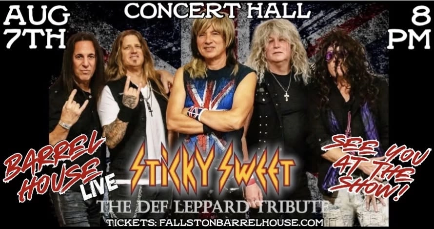 Sticky Sweet (Def Leppard Tribute) at Barrel House Live!