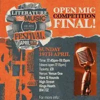 Open Mic Competition Final with Judges!