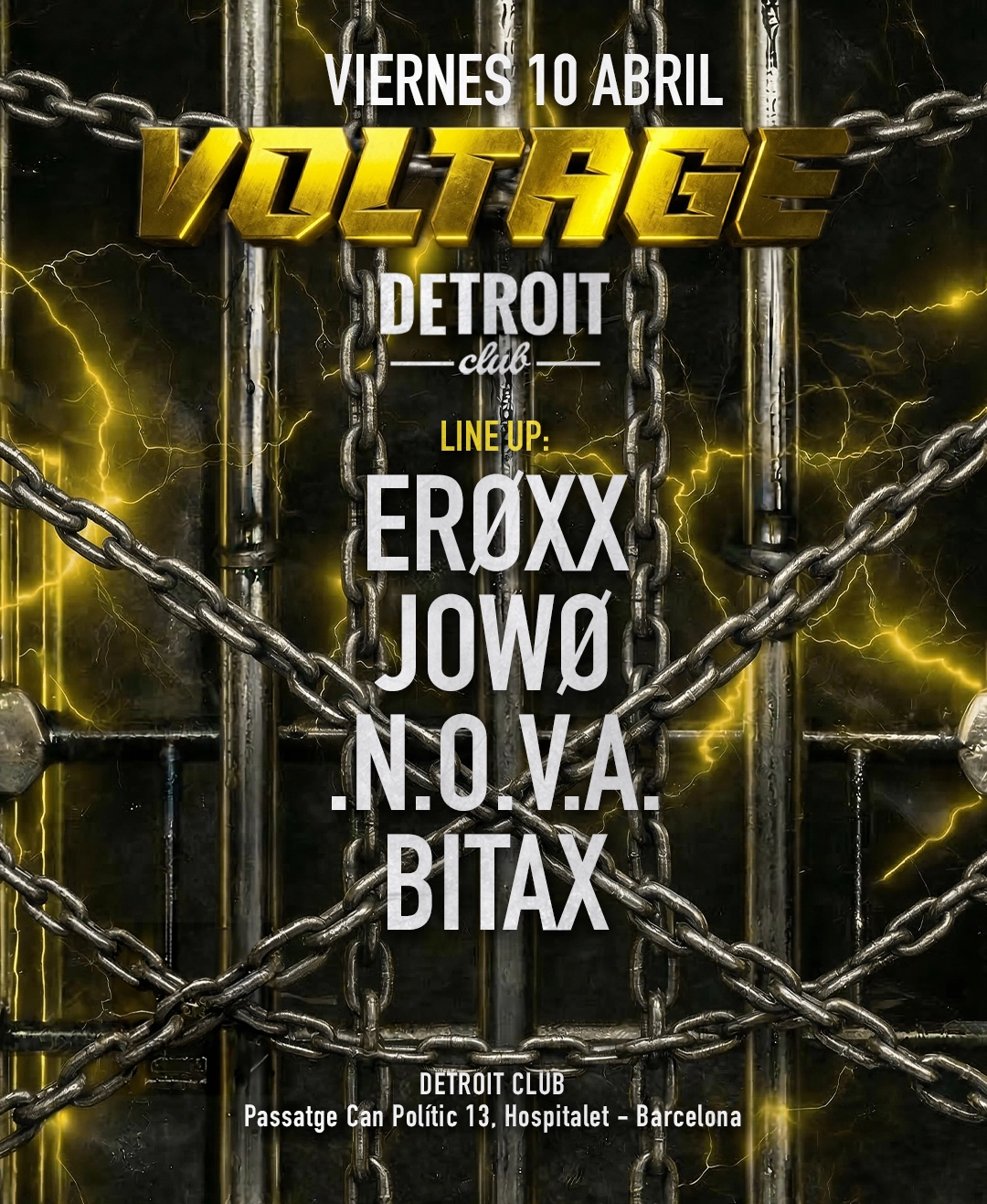 VOLTAGE @ DETROIT CLUB