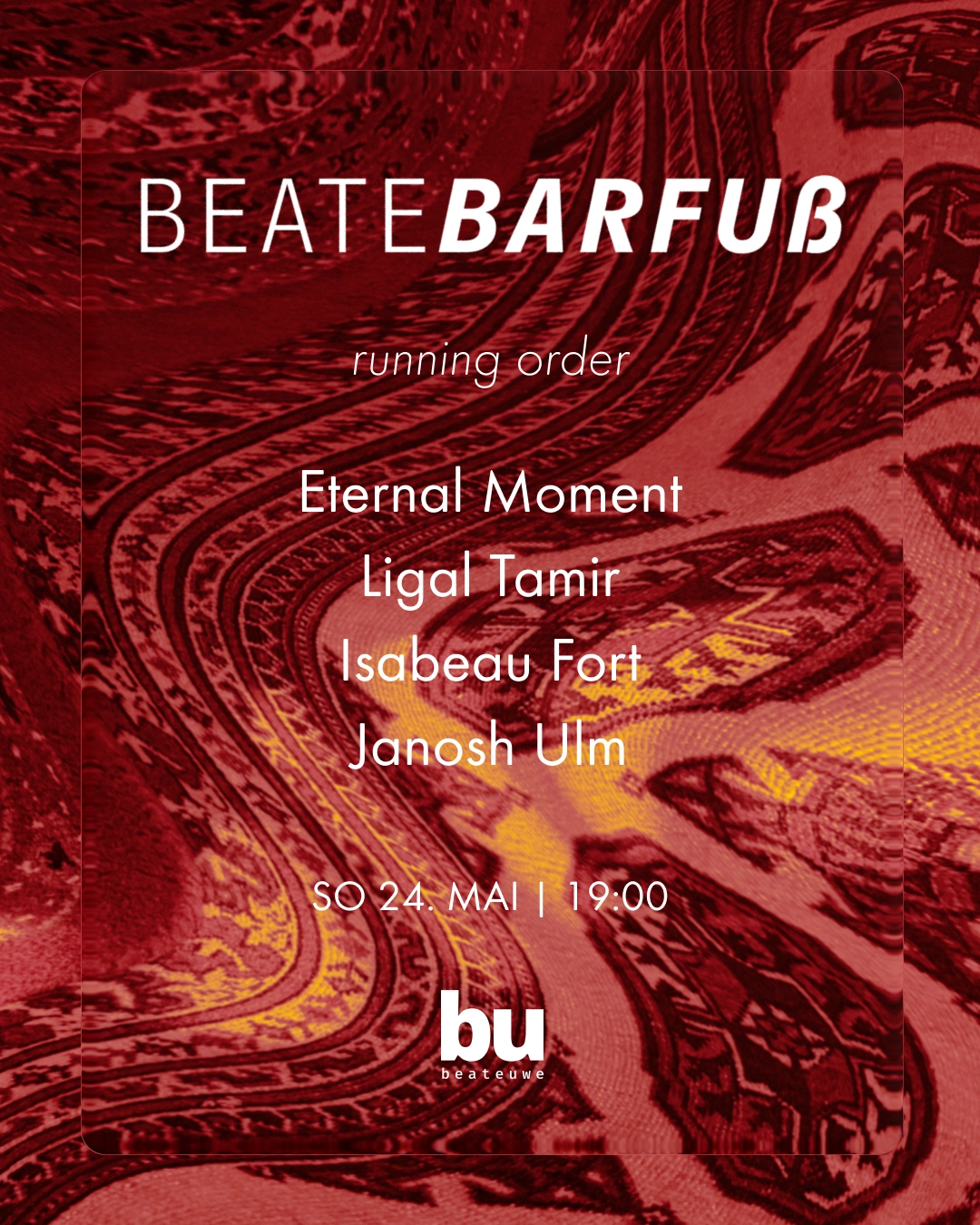 Beate Barfuß /// Eternal Moment, Ligal Tamir, Isabeau Fort, Janosch Ulm
