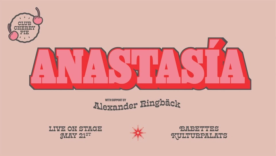 Babettes Club Cherry Pie proudly presents: Anastasía – ”Göteborg sjunger Alf”
