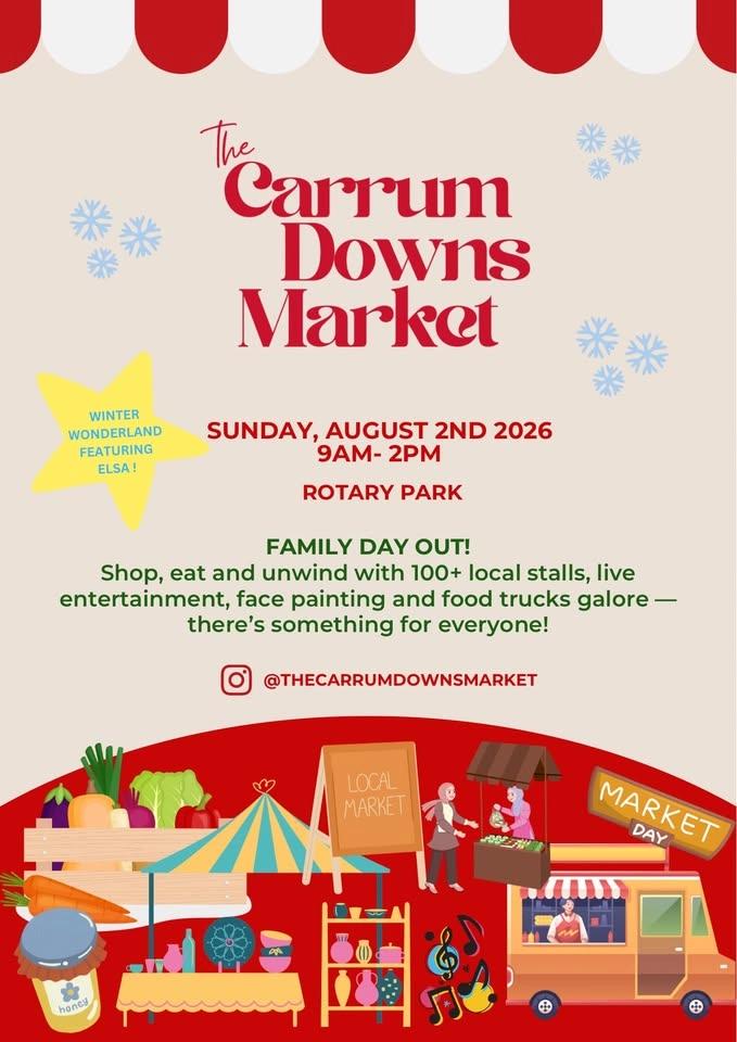 The Carrum Downs Market- Winter Wonderland
