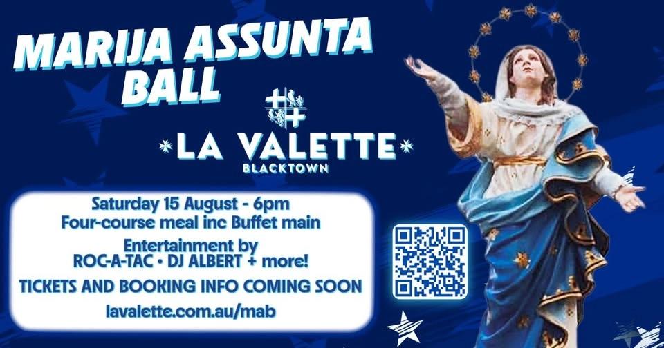 MARIJA ASSUNTA BALL @ La Valette Blacktown
