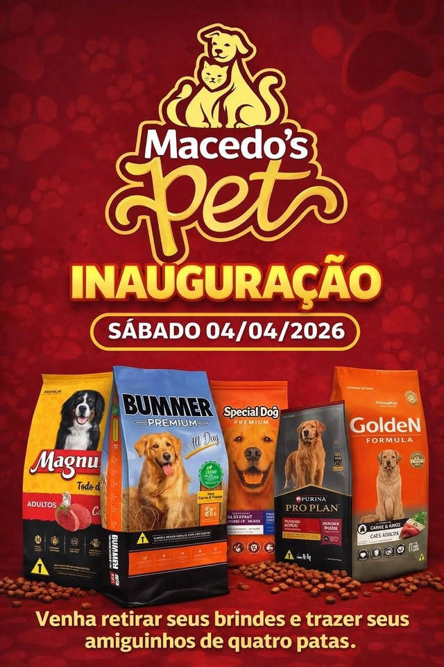 Inauguração Macedo’s PET