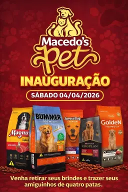Inauguração Macedoâs PET