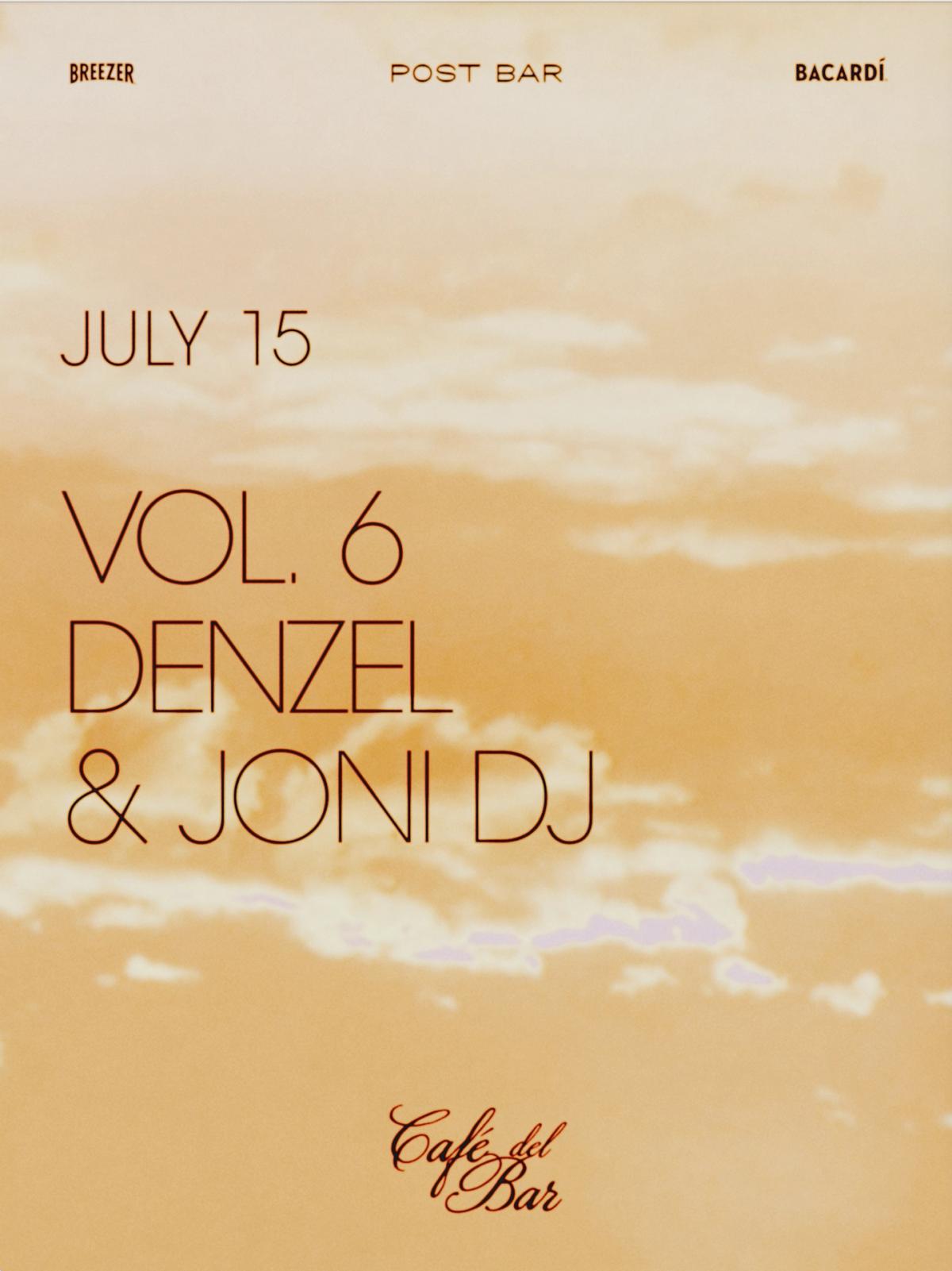 Cafe Del Bar Vol. 6 — Denzel & Joni DJ