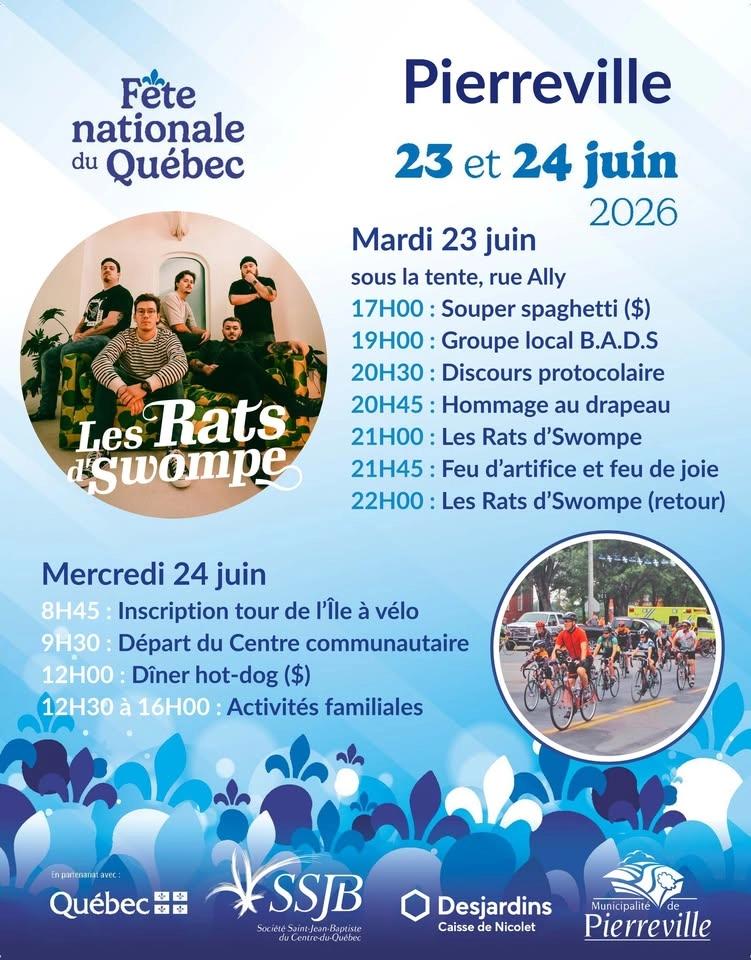 Les Rats d'Swompe - Fête nationale de Pierreville