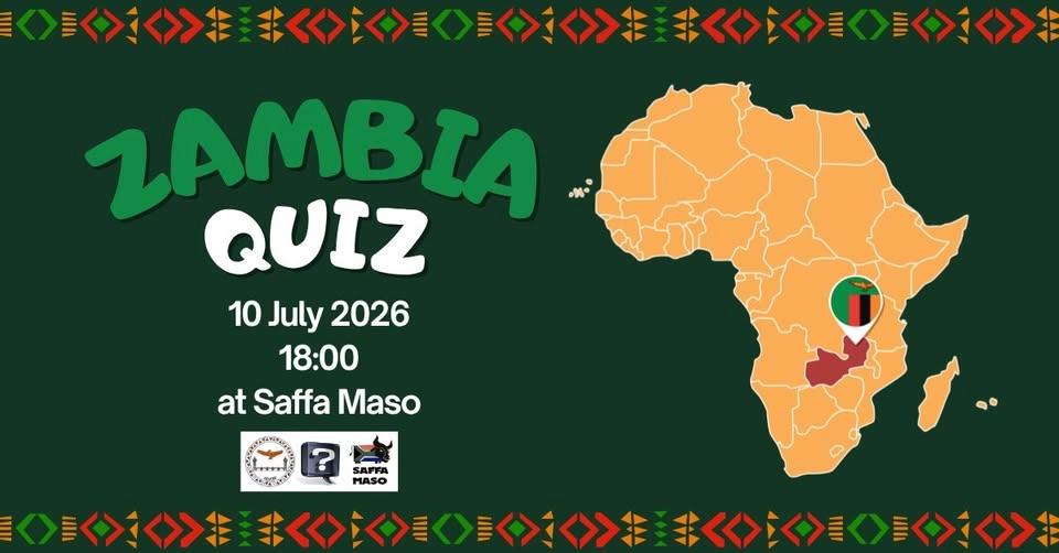 Zambia Quiz at Saffa Maso