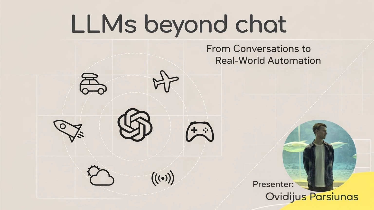 LLMs beyond chat 🧑💻 & networking 🤝