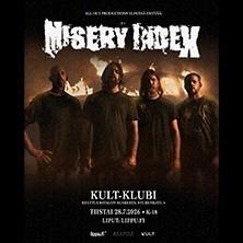 KULT Live: Misery Index (USA) W/ Omnivortex & Cryptic Hatred K-18