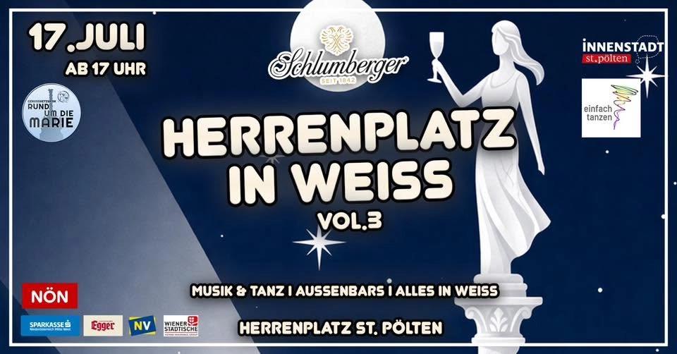 HERRENPLATZ IN WEISS