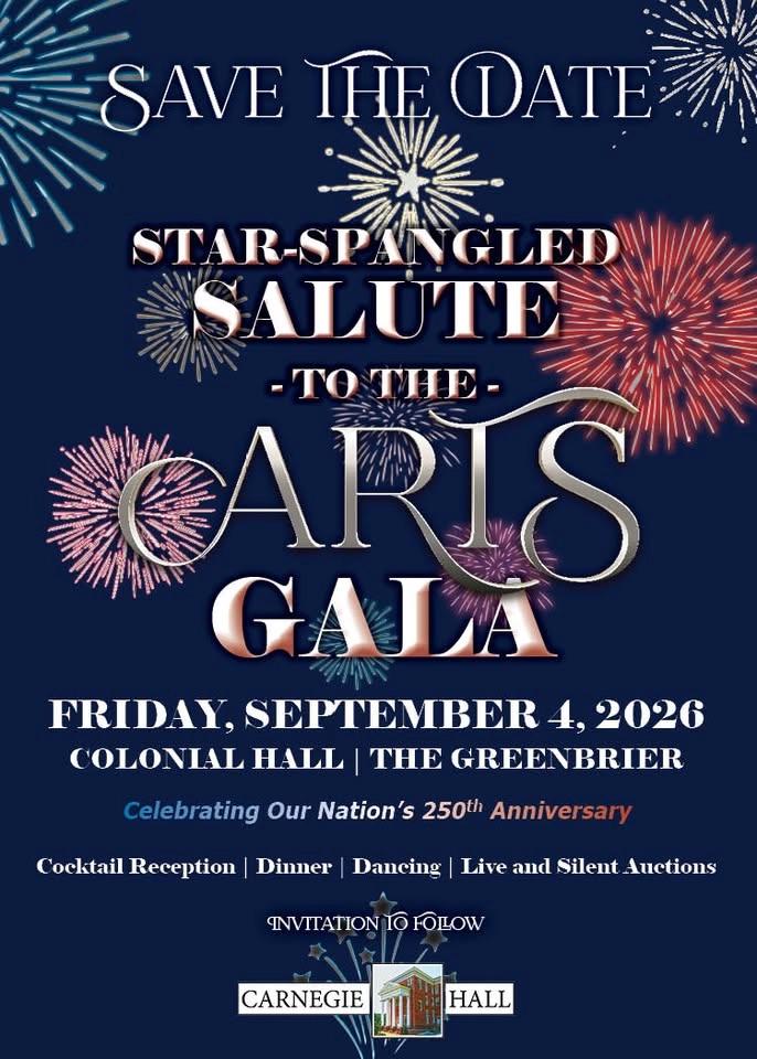 STAR-SPANGLED SALUTE TO THE ARTS GALA - SPECIAL FUNDRAISER