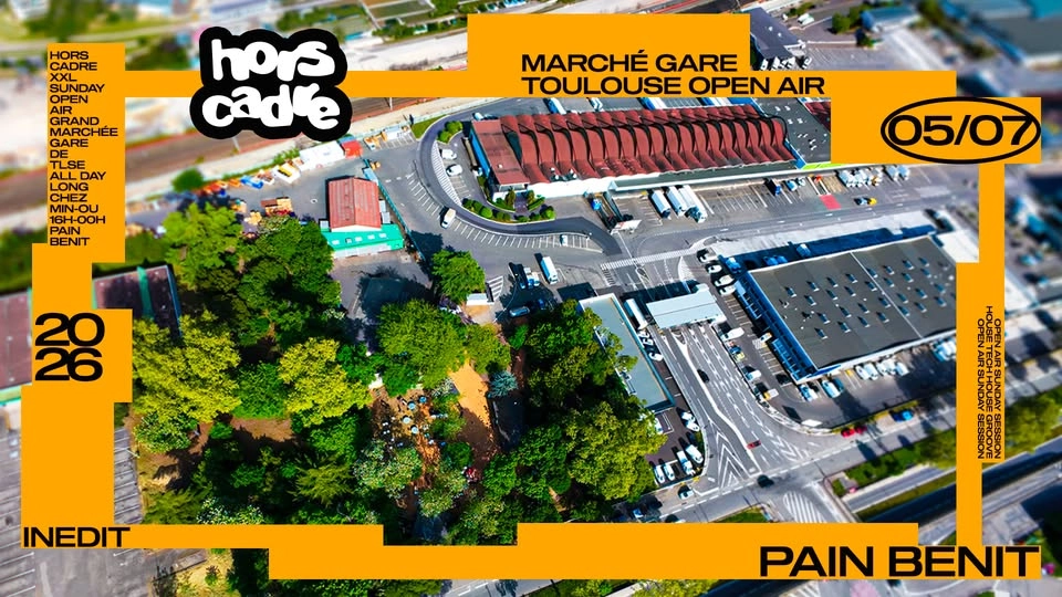 Open Air - Marché gare Toulouse (Gratuit avant 17h)