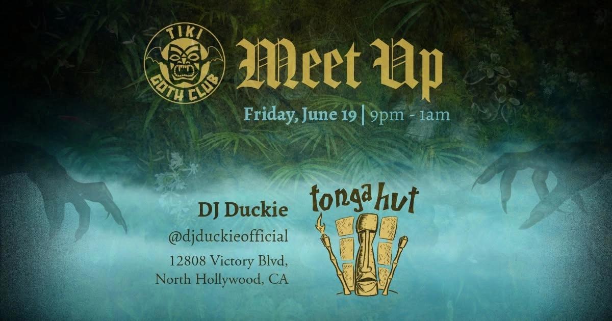 Tiki Goth Club Meet Up at Tonga Hut