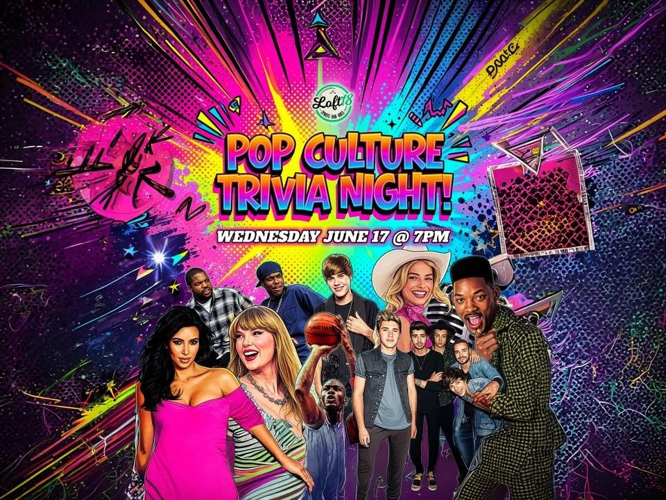 POP CULTURE TRIVIA NIGHT @ Loft18