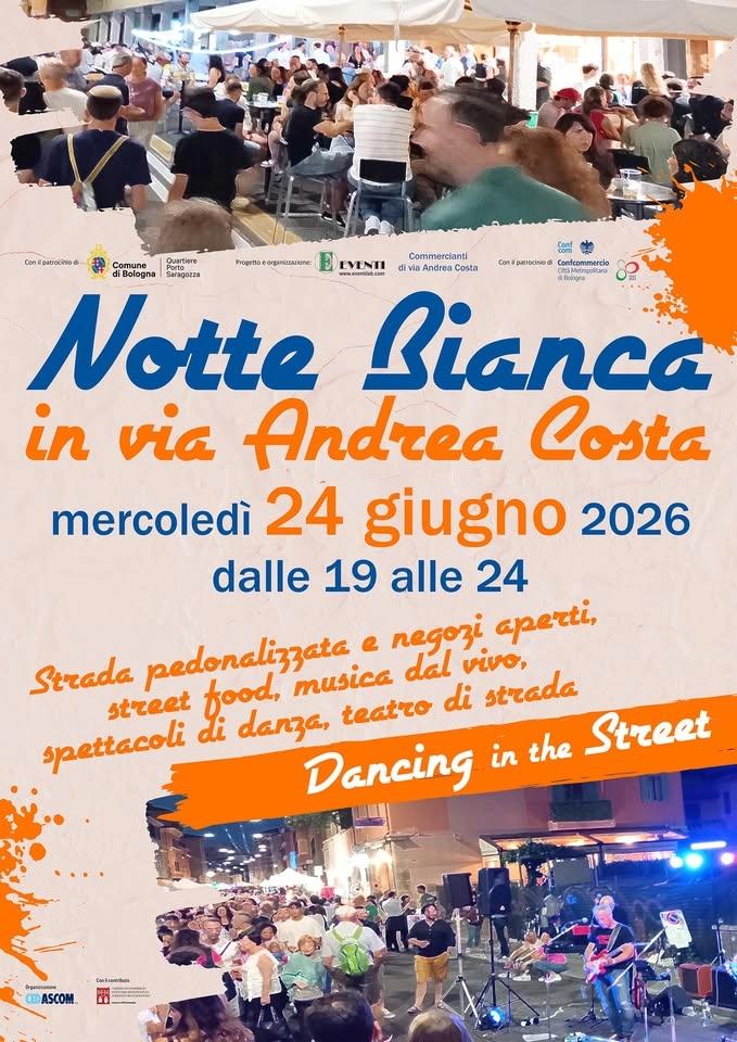 Notte Bianca via Andrea Costa