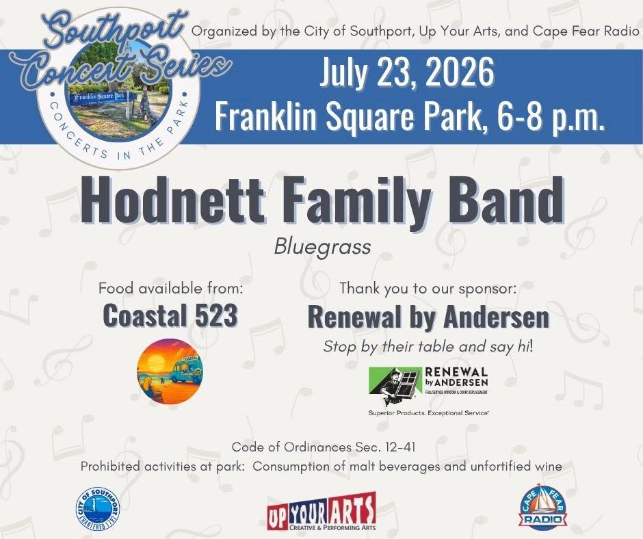 Southport Concert Series ft Hodnett Family Band