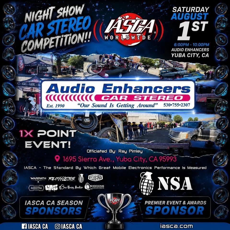 IASCA NorCal - Audio Enhancers Night Show