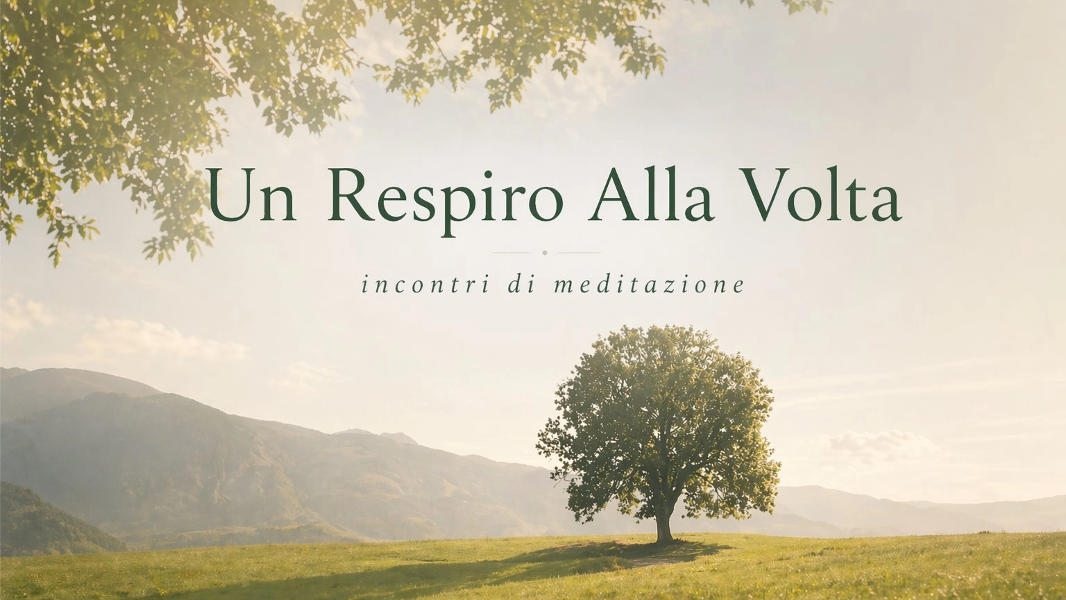 Un Respiro Alla Volta - Maggio, Mattino