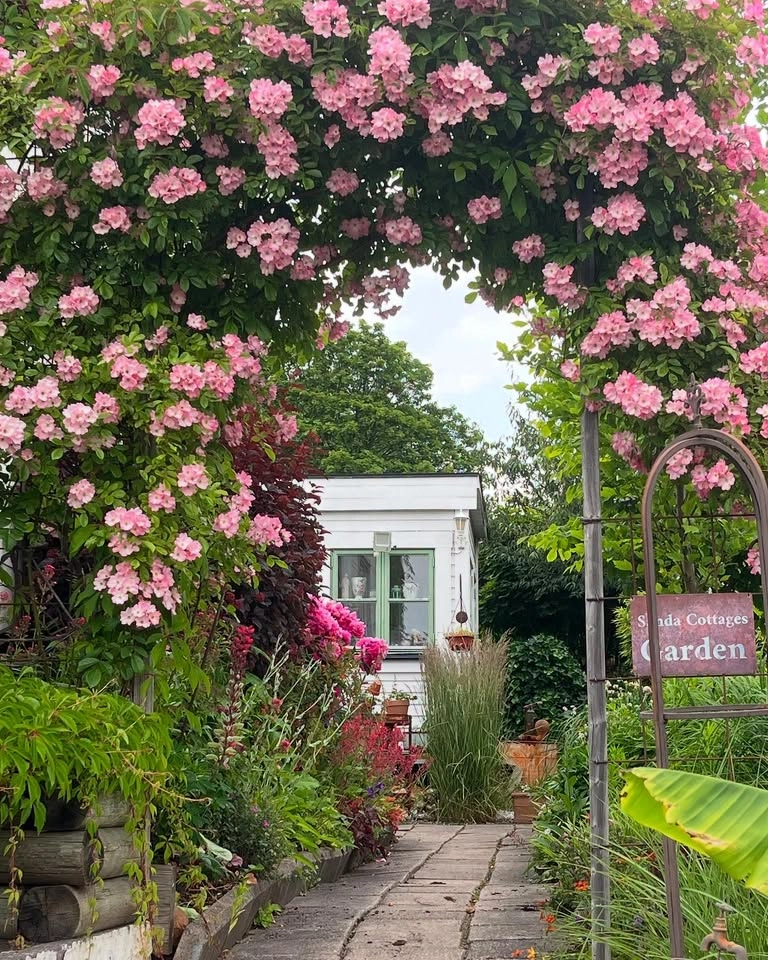 TUSEN TRÄDGÅRDAR - ÖPPEN TRÄDGÅRD - Sanda Cottage
