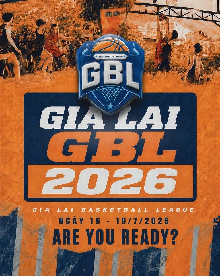 Giải bóng rổ tỉnh Gia Lai lần thứ 5 - GBL 2026
