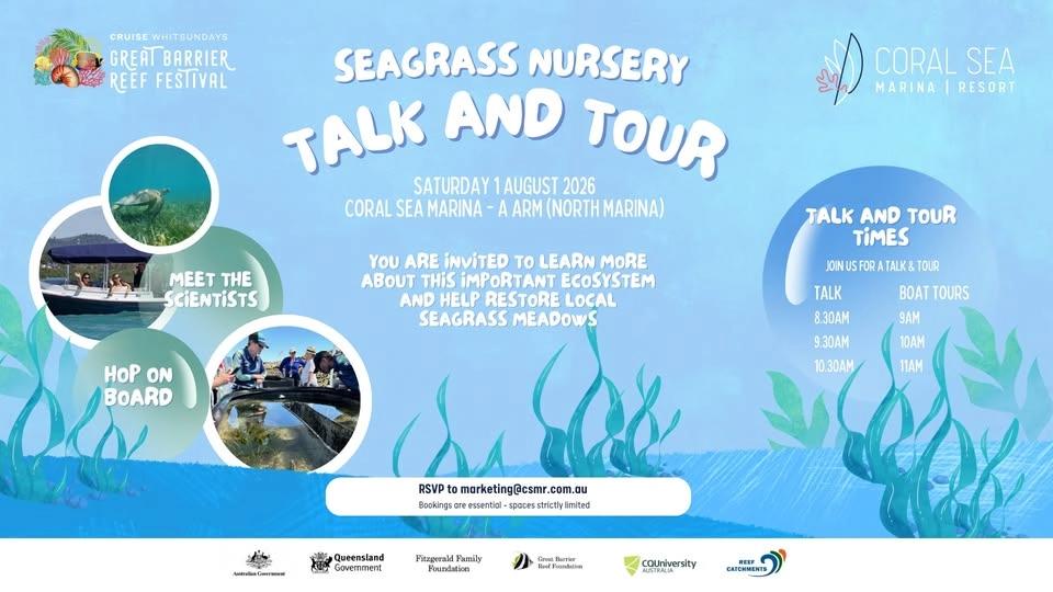 Seagrass Nursery Talk & Tour