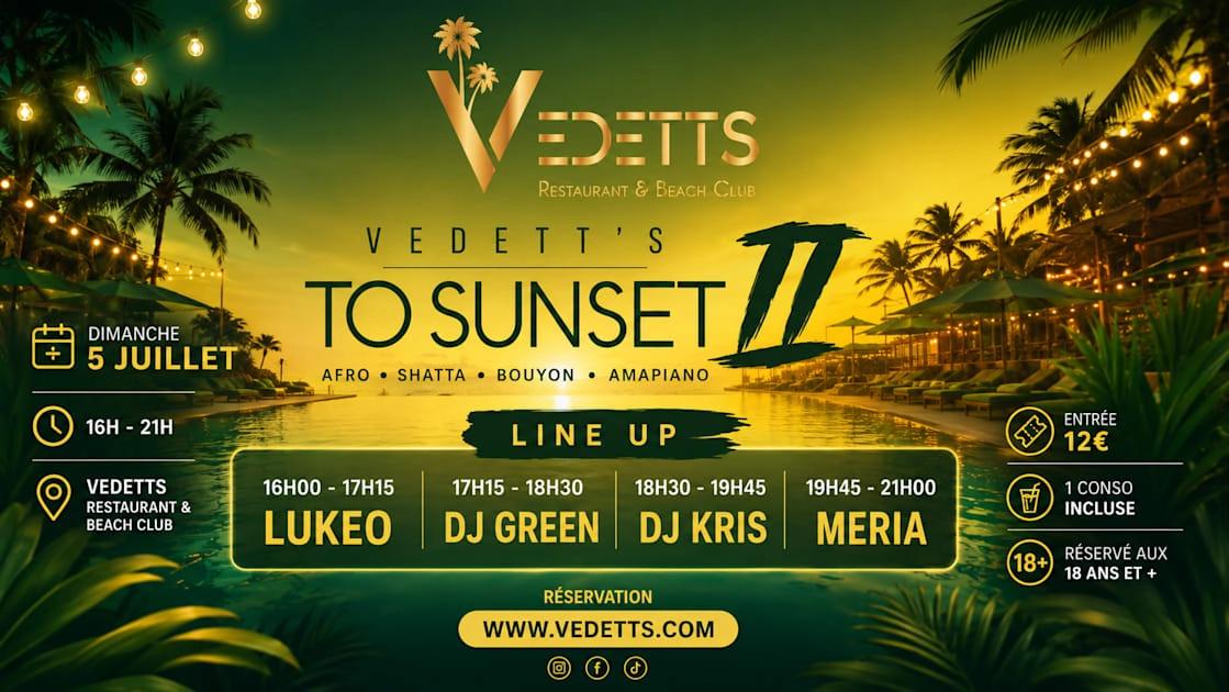 Vedetts To Sunset II - Afro Shatta Bouyon - Edition 1