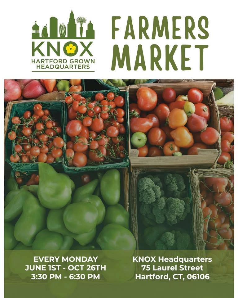 KNOX Farmers Market -- Every Monday Through October!