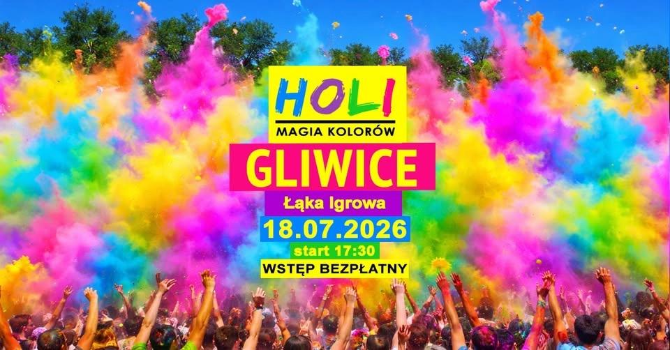 Holi Magia Kolorów w Gliwicach !