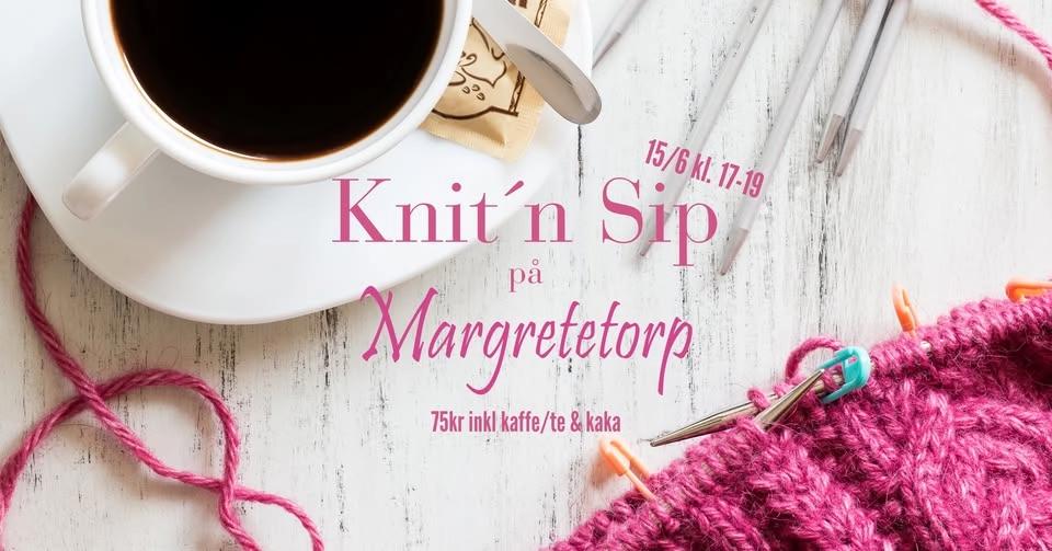 Knit´n sip på Margretetorp
