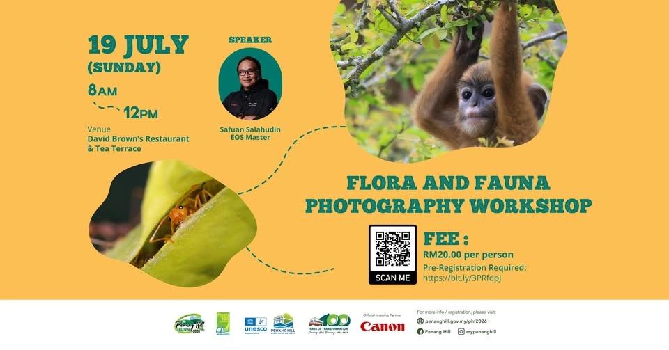 PHF2026: Flora and Fauna Photography Workshop