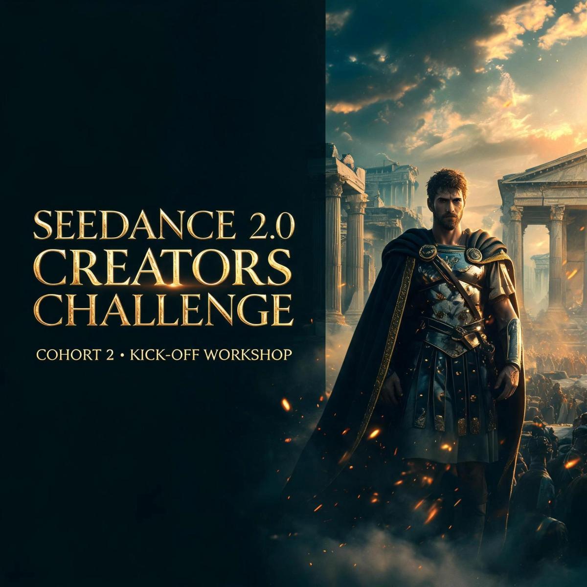 Seedance 2.0 Founders Challenge — Cohort 2 Kick-off Workshop online