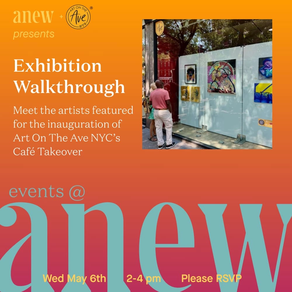 Café Takeover Exhibition Walkthrough with Art on the Ave